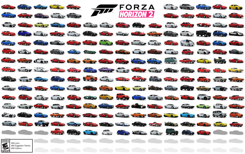 Illustration for article titled Forza Horizon 2 Final Car List: Holy Fucking Shitballs a Fulvia